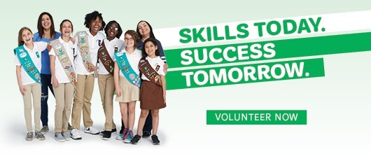 Skill Today. Success Tomorrow. Volunteer for another year. Volunteer Now