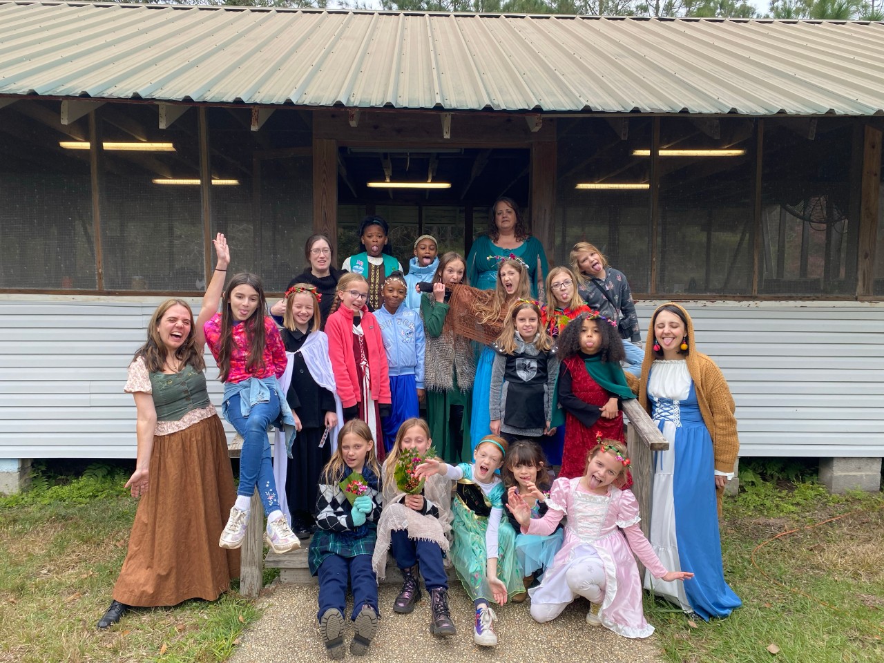 Featured section introducing custom troop camping options at Camp Covington