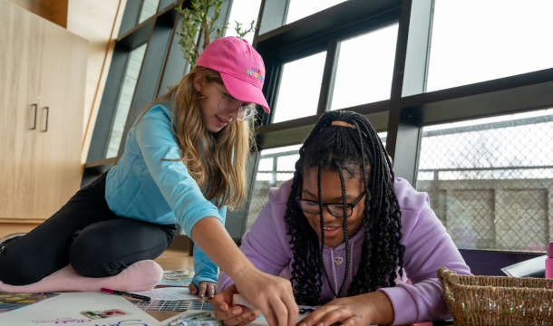 Featured section introducing summer camp options at DreamLab